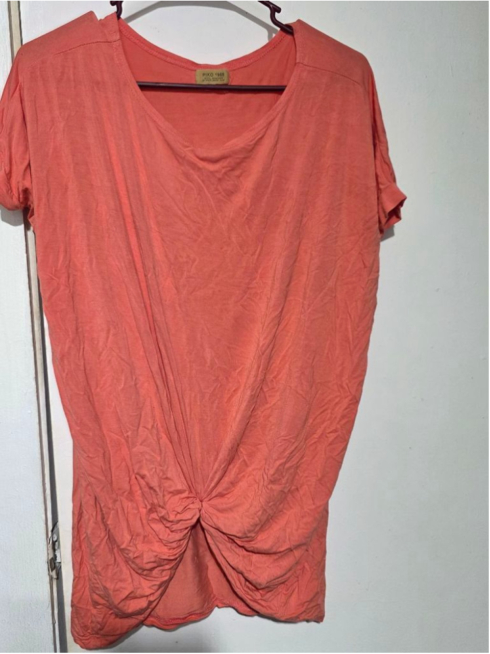 Women's Piko 1988 Coral Short‎ Sleeve Tee S
